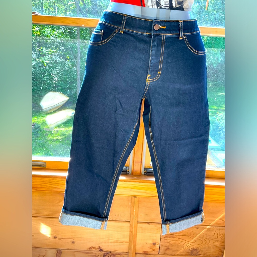 Massimo Women’s Skinny Crop Jeans Sz 18 NWOT FIT 3 (Target) Excellent Condition